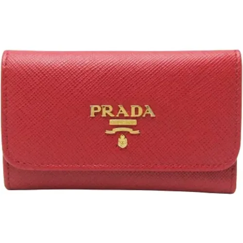 Pre-owned Leather key-holders , female, Sizes: ONE SIZE - Prada Vintage - Modalova