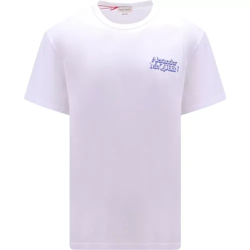 Cotton T-Shirt - Classic Style , male, Sizes: XL, M, L, S - alexander mcqueen - Modalova