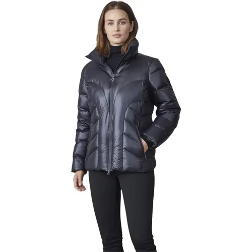 Gepolsterte Leichte Jacke Modern Fit Schwarz , Damen, Größe: S - Junge - Modalova