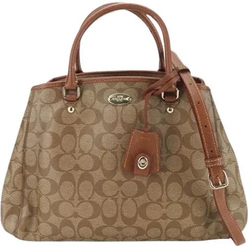 Pre-owned Canvas handbags , female, Sizes: ONE SIZE - Coach Pre-owned - Modalova