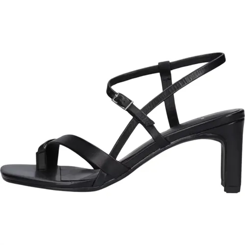 Strappy Luisa Sandal Schwarz Leder , Damen, Größe: 38 EU - Vagabond Shoemakers - Modalova