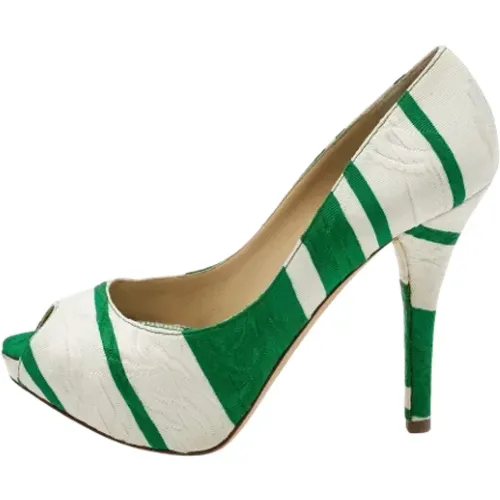 Pre-owned Canvas heels , Damen, Größe: 37 EU - Dolce & Gabbana Pre-owned - Modalova