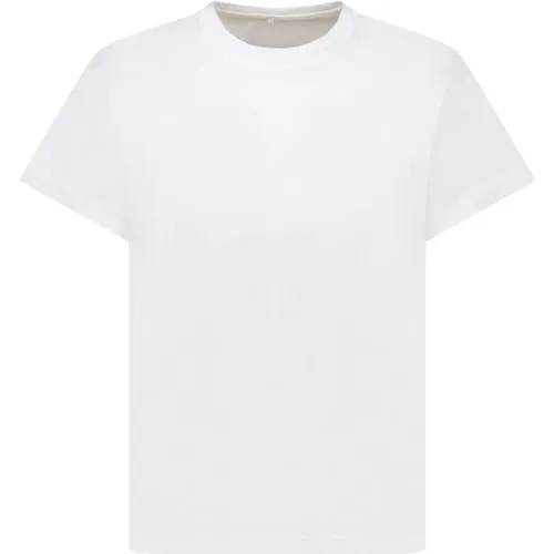 Cotton Logo Print T-Shirt , female, Sizes: S - alexander wang - Modalova