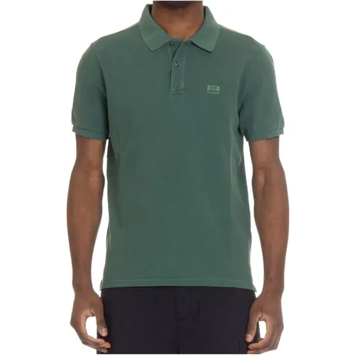 Polo Shirt with Logo Detail , male, Sizes: S, 2XL, M - C.P. Company - Modalova