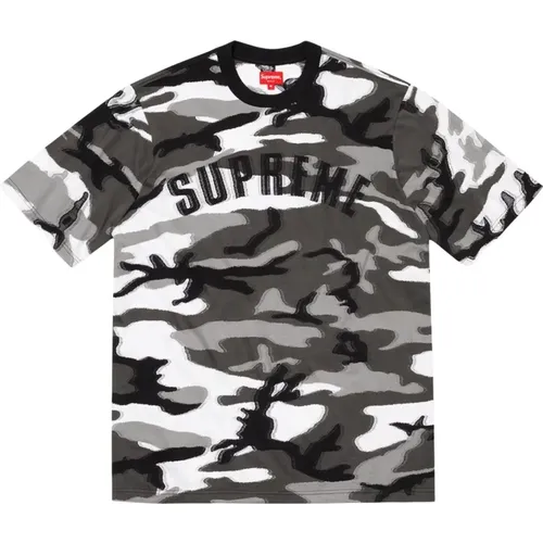 Limited Edition Camo Intarsia Top , male, Sizes: XL - Supreme - Modalova