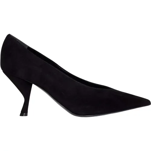 Elegant Fabric Detail High Heels , female, Sizes: 4 1/2 UK, 3 1/2 UK, 4 UK - Sergio Rossi - Modalova