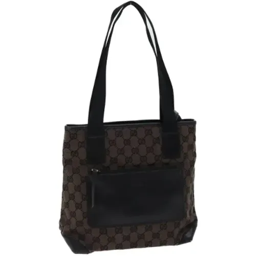 Pre-owned Canvas totes , female, Sizes: ONE SIZE - Gucci Vintage - Modalova