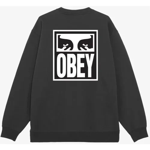 Stylischer Sweatshirt für Männer , Herren, Größe: L - Obey - Modalova