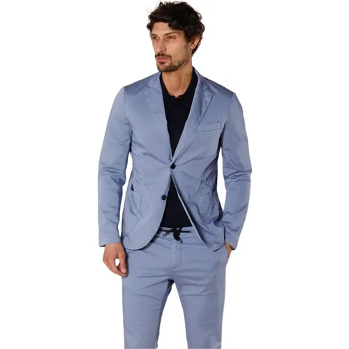 Regular Fit Herren Blazer Da Vinci Travel , Herren, Größe: L - Mason's - Modalova