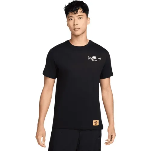 Logo T-Shirt für Männer , Herren, Größe: M - Nike - Modalova