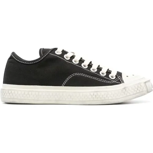 Schwarze Ballow Sneakers mit Distressed-Effekt - Acne Studios - Modalova