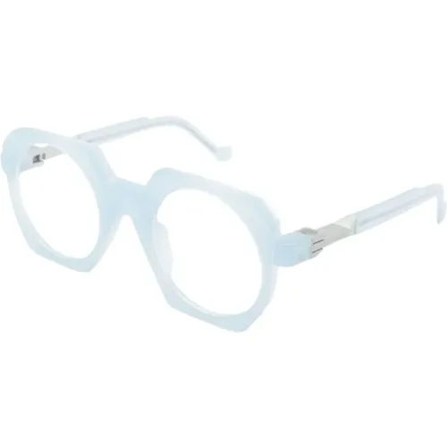 Bl0040 Aqua Haze Matt Optical Frame , unisex, Sizes: 50 MM - Vava Eyewear - Modalova