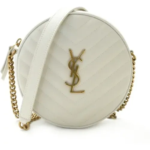 Pre-owned Leather shoulder-bags , female, Sizes: ONE SIZE - Yves Saint Laurent Vintage - Modalova