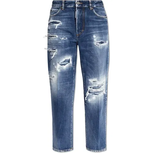 Boston jeans , Damen, Größe: S - Dsquared2 - Modalova