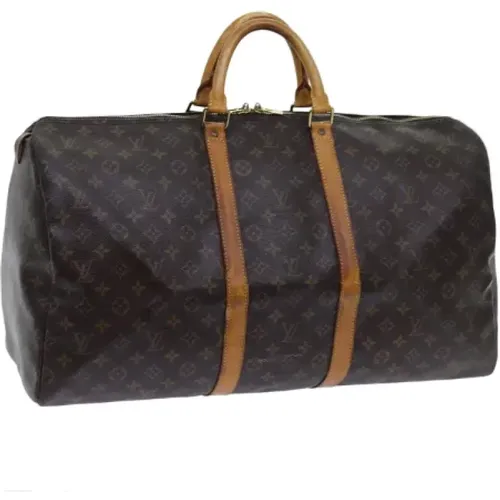 Pre-owned Coated canvas handbags , female, Sizes: ONE SIZE - Louis Vuitton Vintage - Modalova