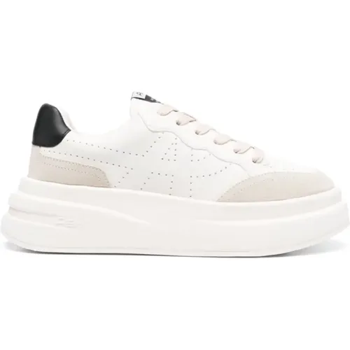 Perforated Leather Sneakers , female, Sizes: 6 UK - Ash - Modalova