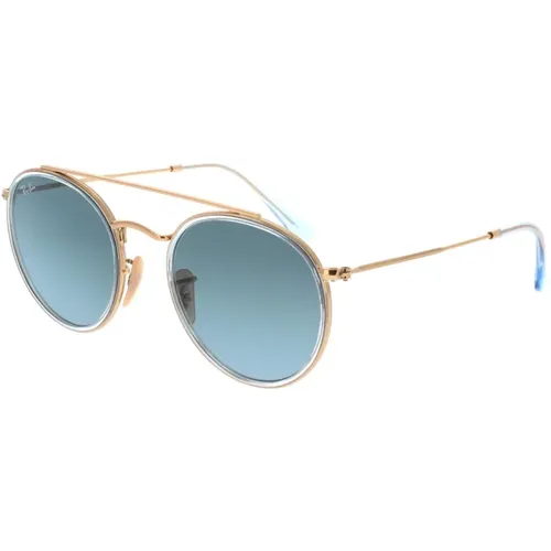 Round Double Bridge Sunglasses , unisex, Sizes: 51 MM - Ray-Ban - Modalova