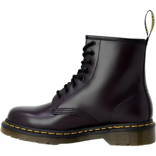 Leather Slip-On Boots , female, Sizes: 5 UK, 4 UK, 6 UK, 3 UK - Dr. Martens - Modalova