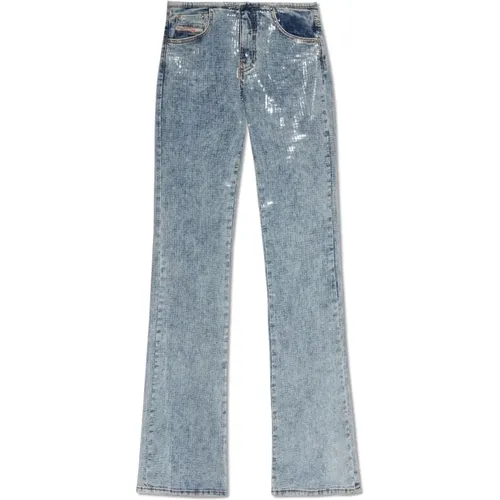 Niedrig sitzende Jeans , Damen, Größe: W29 - Diesel - Modalova