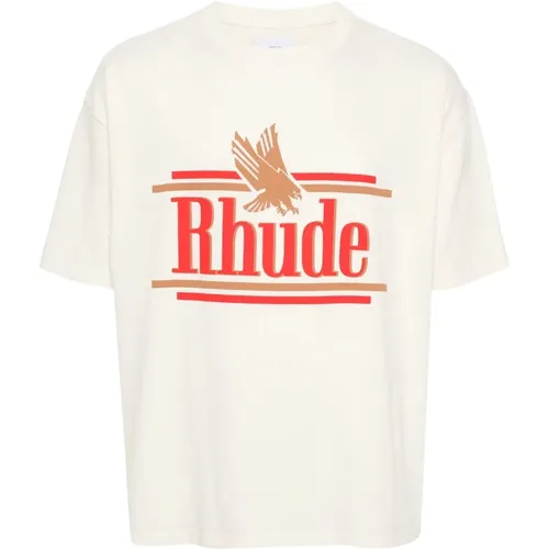 T-Shirts , Herren, Größe: S - Rhude - Modalova