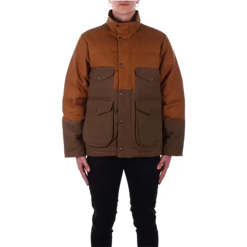 Herrenjacke mit Reißverschluss und Taschen , Herren, Größe: S - Filson - Modalova