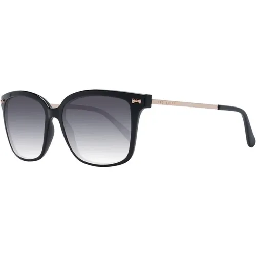 Schwarze quadratische Sonnenbrille mit Verlaufsgläsern , Damen, Größe: ONE Size - Ted Baker - Modalova