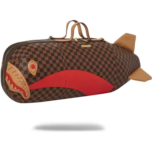 Handbag Raceway Torpedo Duffle Bag , unisex, Sizes: ONE SIZE - Sprayground - Modalova