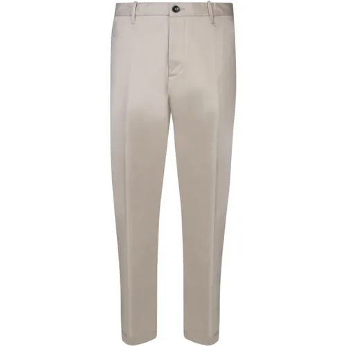 Wide Fit Trousers , male, Sizes: L, S, XL, M - Nine In The Morning - Modalova