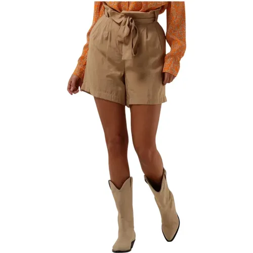 Bronze Christopher Shorts für Damen , Damen, Größe: S - Modström - Modalova