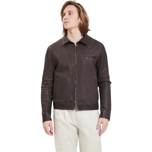 Melbourne-Omega Wash Jacket , male, Sizes: L - Stewart - Modalova