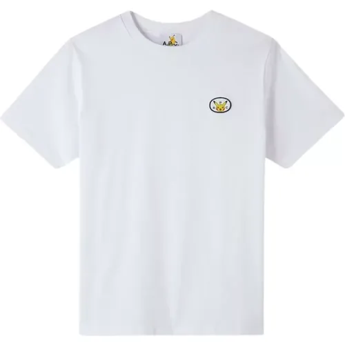 Pikachu Patch Unisex T-shirt , Herren, Größe: M - A.p.c. - Modalova