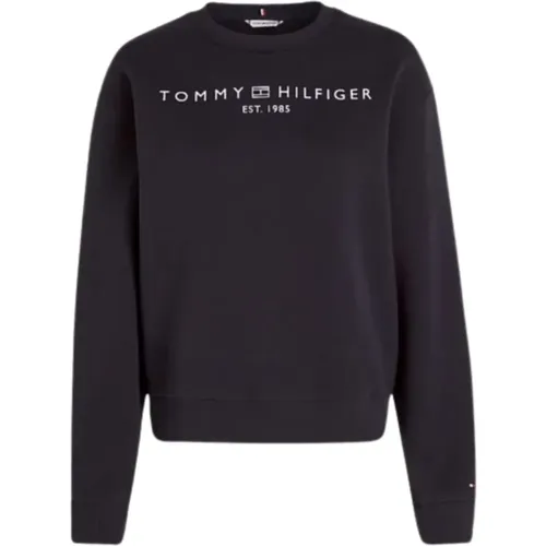 Damen Logo Sweatshirt - Tommy Hilfiger - Modalova