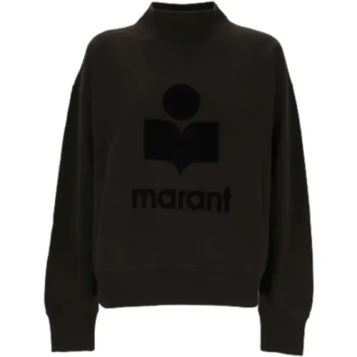 Moby Sweatshirt in Ecru/Khaki , Damen, Größe: M - Isabel marant - Modalova