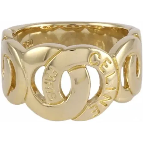 Gebrauchter Gelber gelber Céline-Ring in Gold - Celine Vintage - Modalova