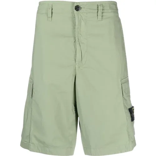 Cargo Bermuda Shorts , Herren, Größe: W29 - Stone Island - Modalova