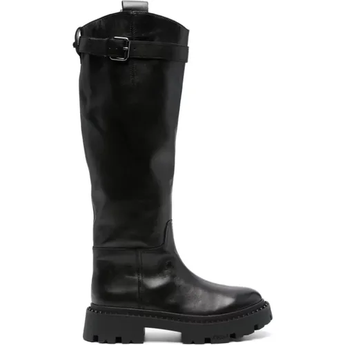 Galaxy Knee-High Boots , female, Sizes: 3 UK, 7 UK - Ash - Modalova