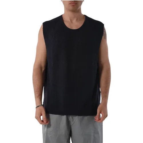 V-neck Cotton Vest , male, Sizes: M, XL, L - Armani Exchange - Modalova