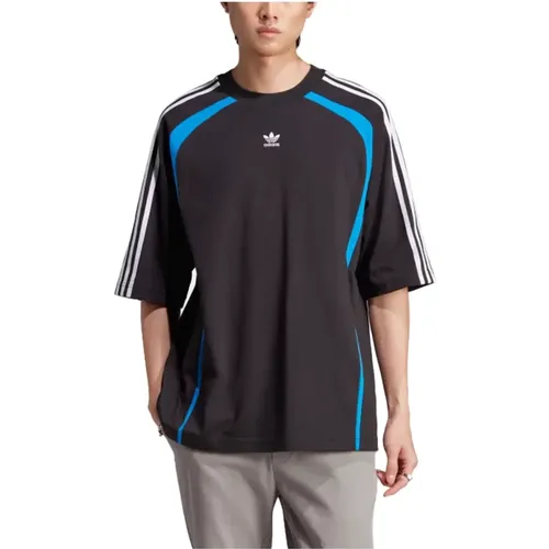 Retro T-Shirt , Herren, Größe: S - Adidas - Modalova