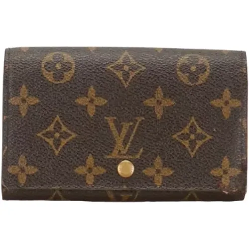 Pre-owned Canvas wallets , female, Sizes: ONE SIZE - Louis Vuitton Vintage - Modalova