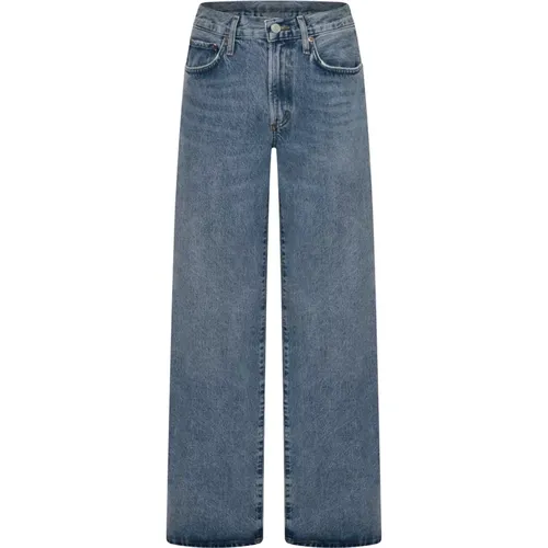 Vintage Flared Clara Jeans , Damen, Größe: W25 - Agolde - Modalova