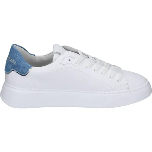 Low Leather Sneakers for Men , male, Sizes: 6 UK, 7 UK - Philippe Model - Modalova