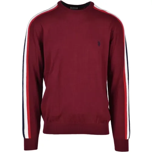 Baumwoll-Wollmischpullover , Herren, Größe: XL - U.S. Polo Assn. - Modalova