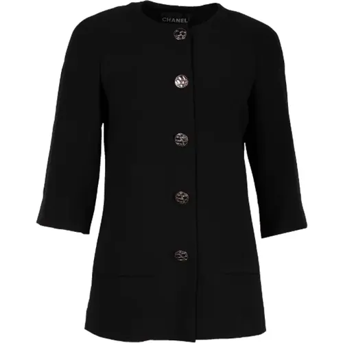 Pre-owned Seide outerwear - Chanel Vintage - Modalova