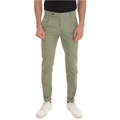 Stone Washed Retro-GD Chino Pants , male, Sizes: 2XL, 3XL - Berwich - Modalova