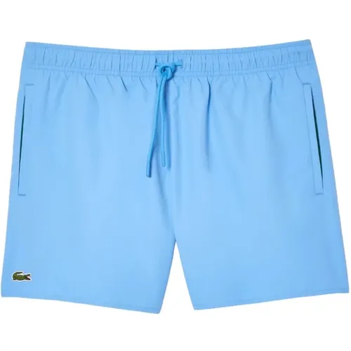 Cotton Swim Shorts , male, Sizes: L, 2XL, XL, M - Lacoste - Modalova