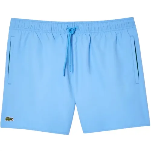 Cotton Swim Shorts , male, Sizes: S, L, 2XL, M - Lacoste - Modalova