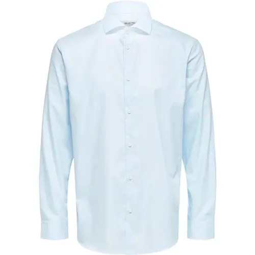 Light Classic Button-Up Shirt , male, Sizes: L, XS, M - Selected Homme - Modalova