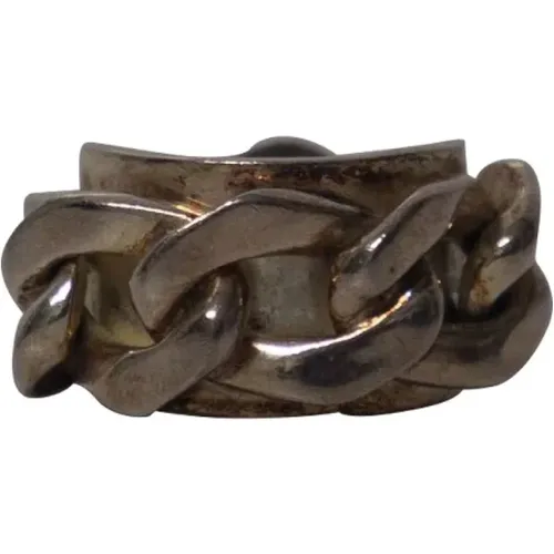 Pre-owned Silver rings , female, Sizes: ONE SIZE - Maison Margiela Pre-owned - Modalova