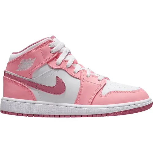 Valentine's Day Air Jordan 1 Mid , Damen, Größe: 38 1/2 EU - Nike - Modalova