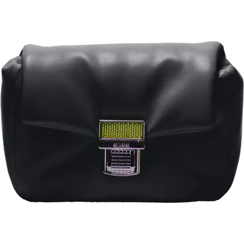 Vegan Leather Crossbody Bag , female, Sizes: ONE SIZE - Msgm - Modalova